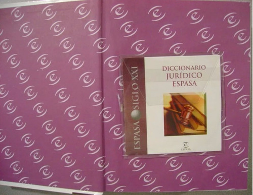 Diccionario Jurídico Espasa Siglo Xxi Con Cdrom