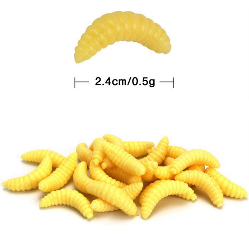 6 Señuelo De Pesca, Cebo De Tamaño Pequeño,,, 50 Pcs