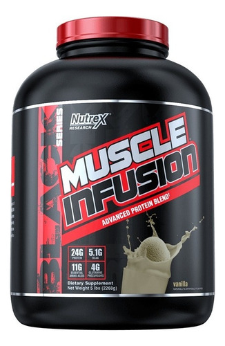 Proteina Nutrex Muscle Infusion 5 Libras 63 Servicios Sabor Chocolate