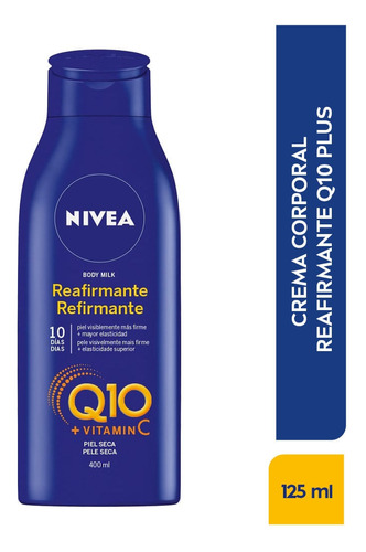 Crema Nivea Corporal Piel Seca Q10 Humectante X 400ml