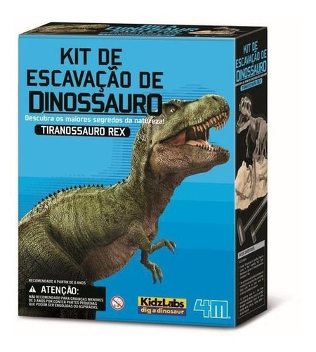 Tiranossauro Rex Kit Escavação Brinquedo Educativo