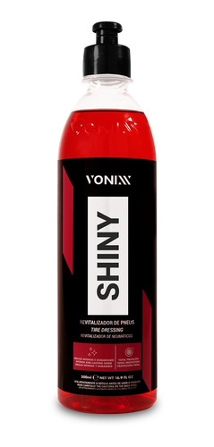 Shiny 500ml Vonixx Revitalizador Pneus Alto Brilho