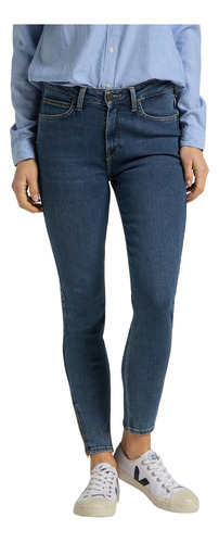 Jeans Mujer Tiro Alto Scarlett High Zip Mid Ely