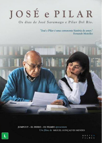 Dvd - José E Pilar  Os Dias De José Saramago E Pilar Del Rio