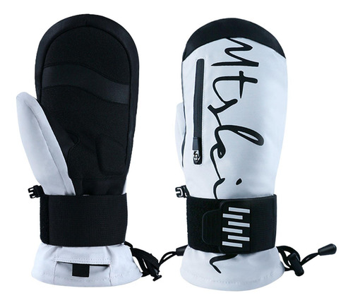 1 Par De Guantes De Esquí Resistentes Al Viento Y A La M