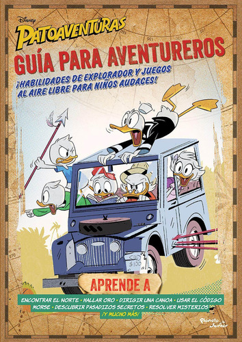 Patoaventuras. Guía para aventureros, de Disney. Serie Disney Editorial Planeta Infantil México, tapa blanda en español, 2020