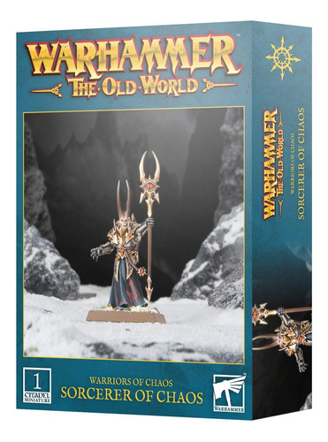 Hechicero Del Caos Warhammer El Viejo Mundo 30mm Sin Pintar