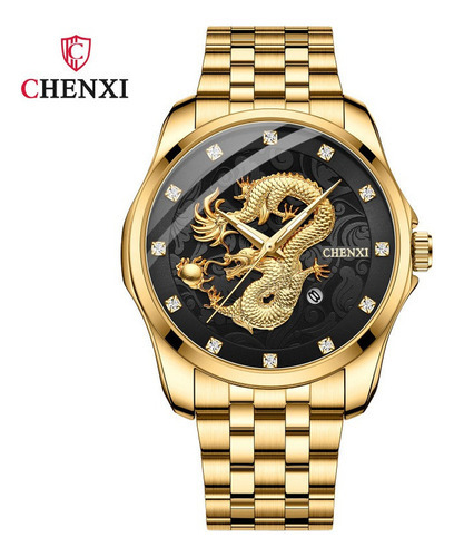 Relojes Impermeables De Lujo Chenxi 8220 De Las Mejores Marc Color Del Fondo Negro