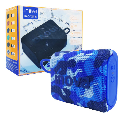 Caixa De Som Bluetooth À Prova D'agua Impermeável Portátil