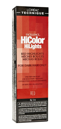 Excelencia Loreal Hicolor Rojo 1.19 Oz (paquete De 3)