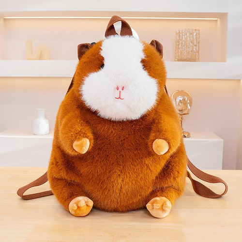 Mochila De Lujosa Bolso De Hombro De Decoración Marrón