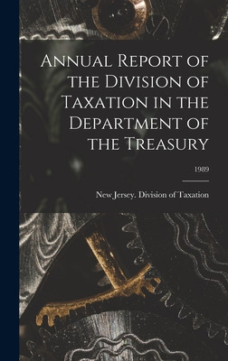 Libro Annual Report Of The Division Of Taxation In The De...