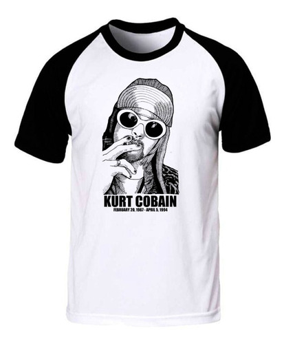 Kurt Cobain 1967-1994 Remera Spun Adulto/niño Aesthetic