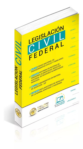 Legislación Especializada Civil Federal 2024. Código Civil Federal, Código Nacional De Procedimientos Civiles Y Familiares, Código Federal De Procedimientos Civiles. Acceso A Web App