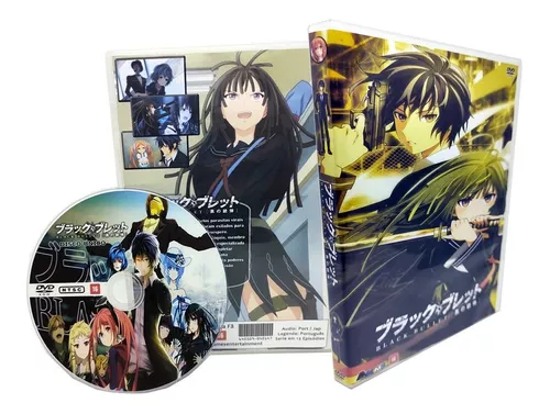 Dvd Anime Black Bullet Completo