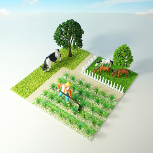 Paisaje De Árboles De Jardín, Kit De Bricolaje, Educativo