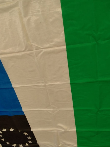 Bandera Río Negro Ceremonia Jardin Con Moño Y Asta Jardin
