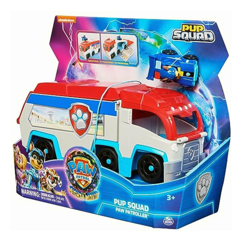 Paw Patrol La Película Camión De Juguete Con Coche De Chase