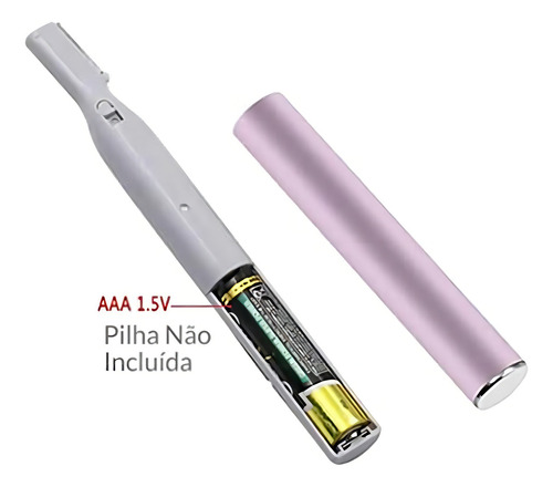 Mini Depilador Elétrico Sobrancelhas Aparador Pêlos Booglee