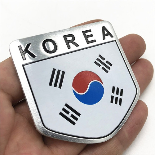 Emblema Korea Para Hyundai Elantra I10 Kia Rio Forte Corea