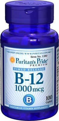 Vitamina B-12 1000 Mcg. Importada De Usa