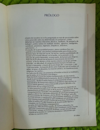 Gran Enciclopedia De La Psicología. Col Completa 105 Fascíc (Usado)
