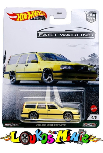 Hot Wheels Volvo 850 Estate Fast Wagons Car Culture 2021