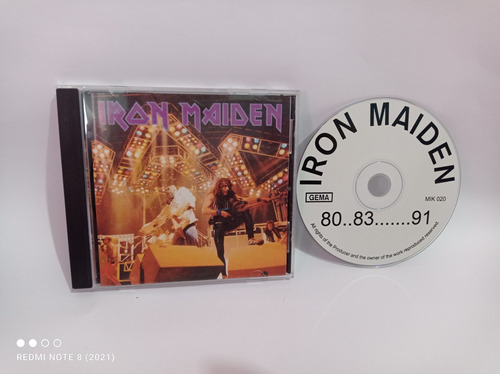 Iron Maiden Wasted Tapes Cd Raro