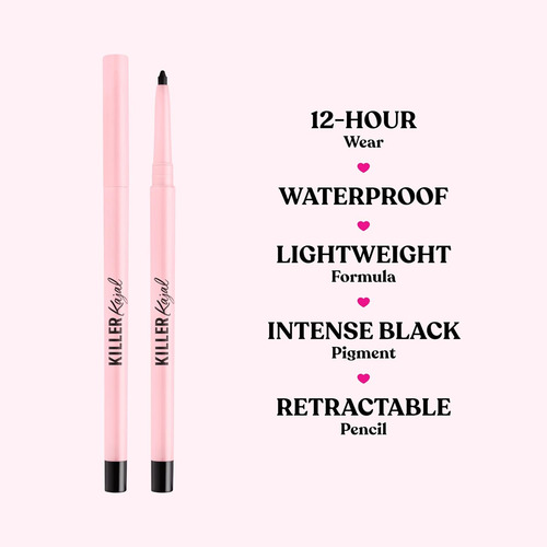 Too Faced Killer Kajal Delineador De Ojos Negro Intenso De L