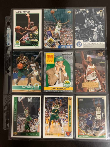 Tarjetas De Basquetbol Nba Gary Payton 100% Originales