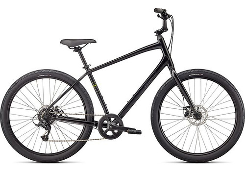 Bicicleta Para Ciudad Specialized Roll 2.0 Color Tarblk/ion/blkrefl Tamaño Del Cuadro M