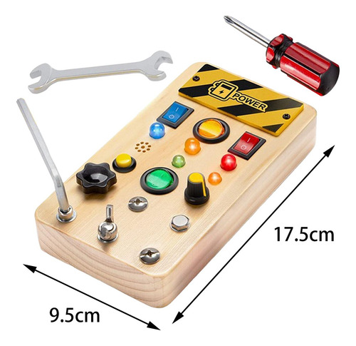 Kids Busy Board Basic Life Skills For Preschool Plane Travel