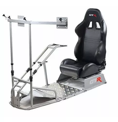 Simulador Gtr - Modelo Gtsf Con Asiento De Carreras Real, Ca