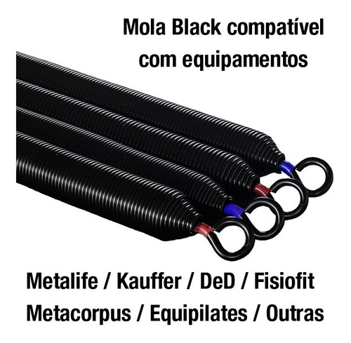 Mola Pilates Black - Compatível Com Metalife E Kauffer