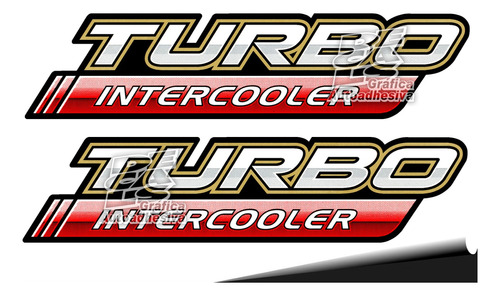Calco Toyota Hilux Turbo Intercooler 2009/20015 Juego 2 Uni.