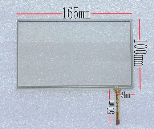 Tela Toque Touch Screen 7 Central Multimídia Caska/m1/buster