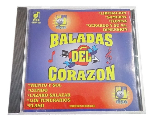 Baladas Del Corazon Cd Disco Compacto 1998 Disa Exitos 