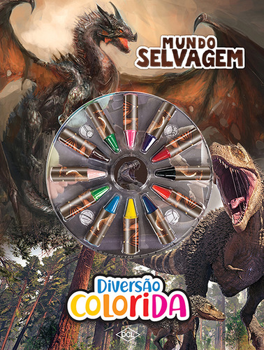 Cores - Dinossauros e dragões, de Editora DCL. Editorial Dcl em português, 2021