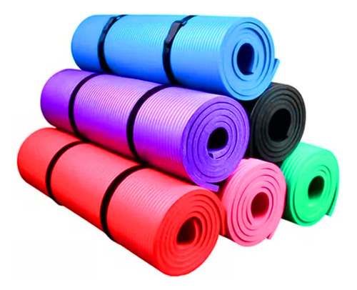 Mat De Yoga Pvc 6 Mm Colores Interior Exterior