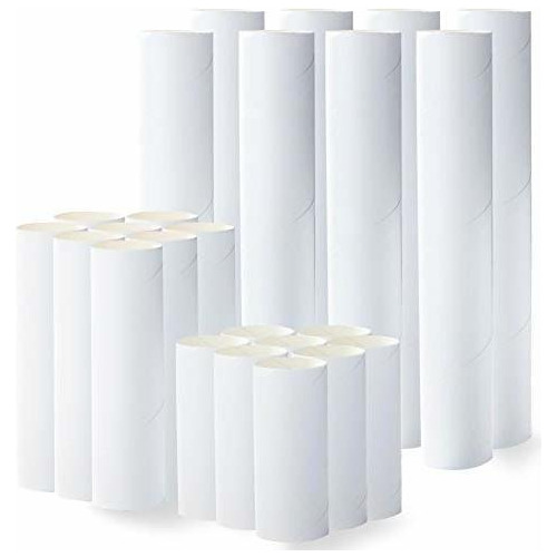 Rollos De Manualidades: Paquete De 24 Tubos De Carton Par