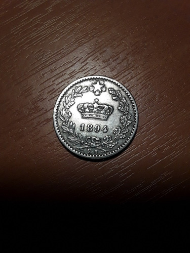 Moneda Reino D'italia20 Centesimi 1894. Cuproniquel. (Usado)