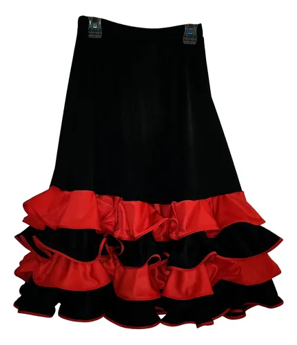 Pollera de flamenco para niñas hotsell