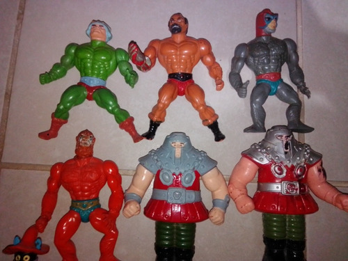 Figuras Heman Motu Vintage 80s Originales (Usado)