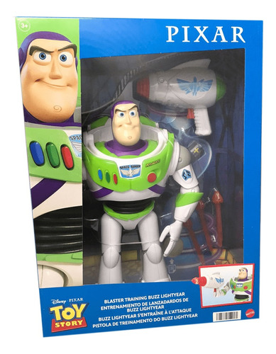 Muñeco Buzz Lightyear Lanzadardos Hhp02 Mattel