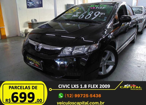 Imagem 2 de 12 de Honda Civic 1.8 Lxs 16v Flex 4p Manual