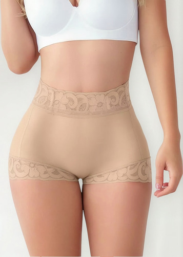 Fajas Con Curvas Para Mujer, Moldeadora De Cuerpo De Encaje