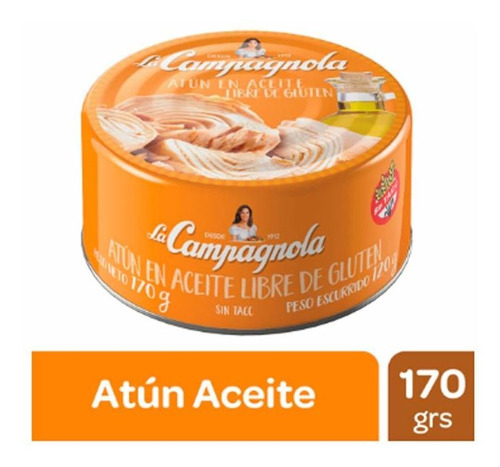 Pack X 36 Unid. Atun  Ac 170 Gr Campagn. Pescaderia