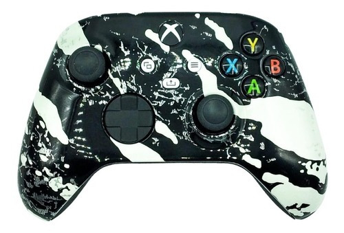 Controle Stelf Xbox Series Com Grip Abstract White Elite