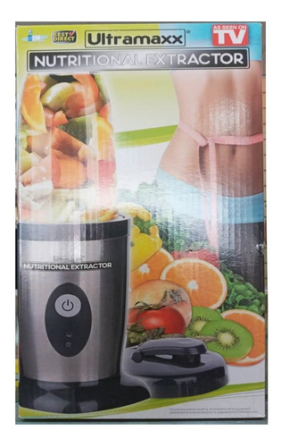 Imagen 2 de 5 de Extractor De Jugos Ultra Max Nutricional Alta Velocidad Usa
