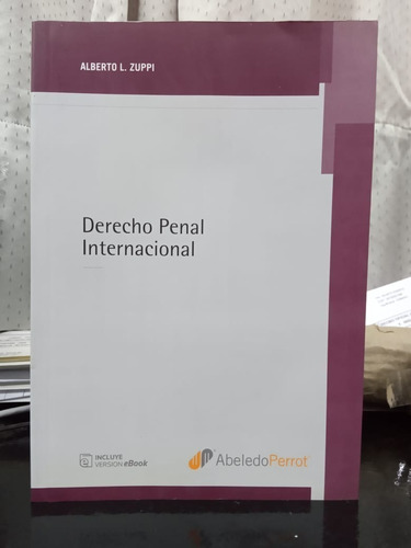 Libro Derecho Penal Internacional Alberto Zuppi